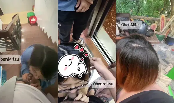 Bé sinh viên kính cận nghiện public từ thang bộ nhà nghỉ đến thang máy, quán cà phê chỗ nào em cũng chơi